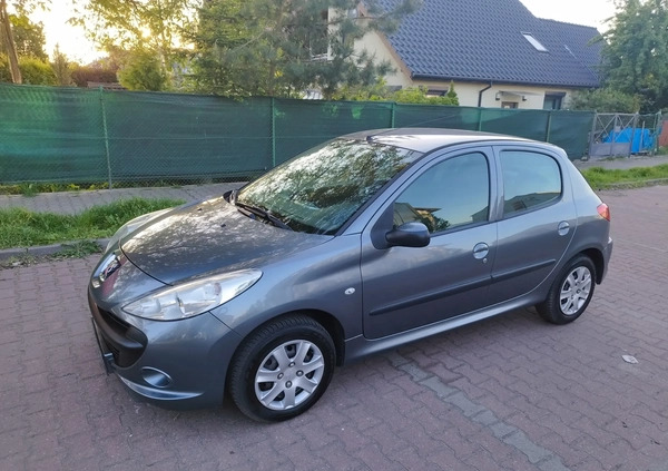 Peugeot 206 plus cena 11900 przebieg: 99875, rok produkcji 2009 z Szczecin małe 352